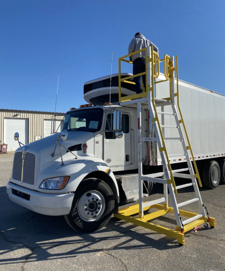 this image shows trailer repair in Wilmington, NC